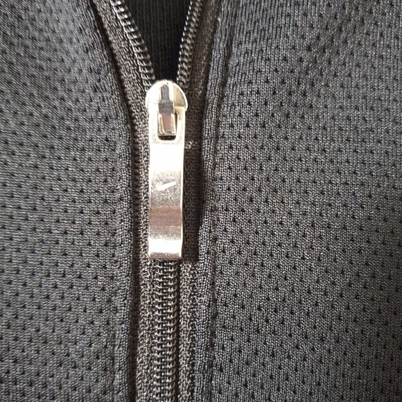 Nike Golf Cover Up Jacket Dri-Fit Mens XL Black 1/4 Zip Sweater - Picture 3 of 10